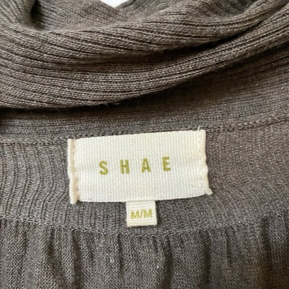 Shae Duster Cardigan Womens M Silk Blend Open Front Waterfall Cozy Loungewear - Picture 2 of 8